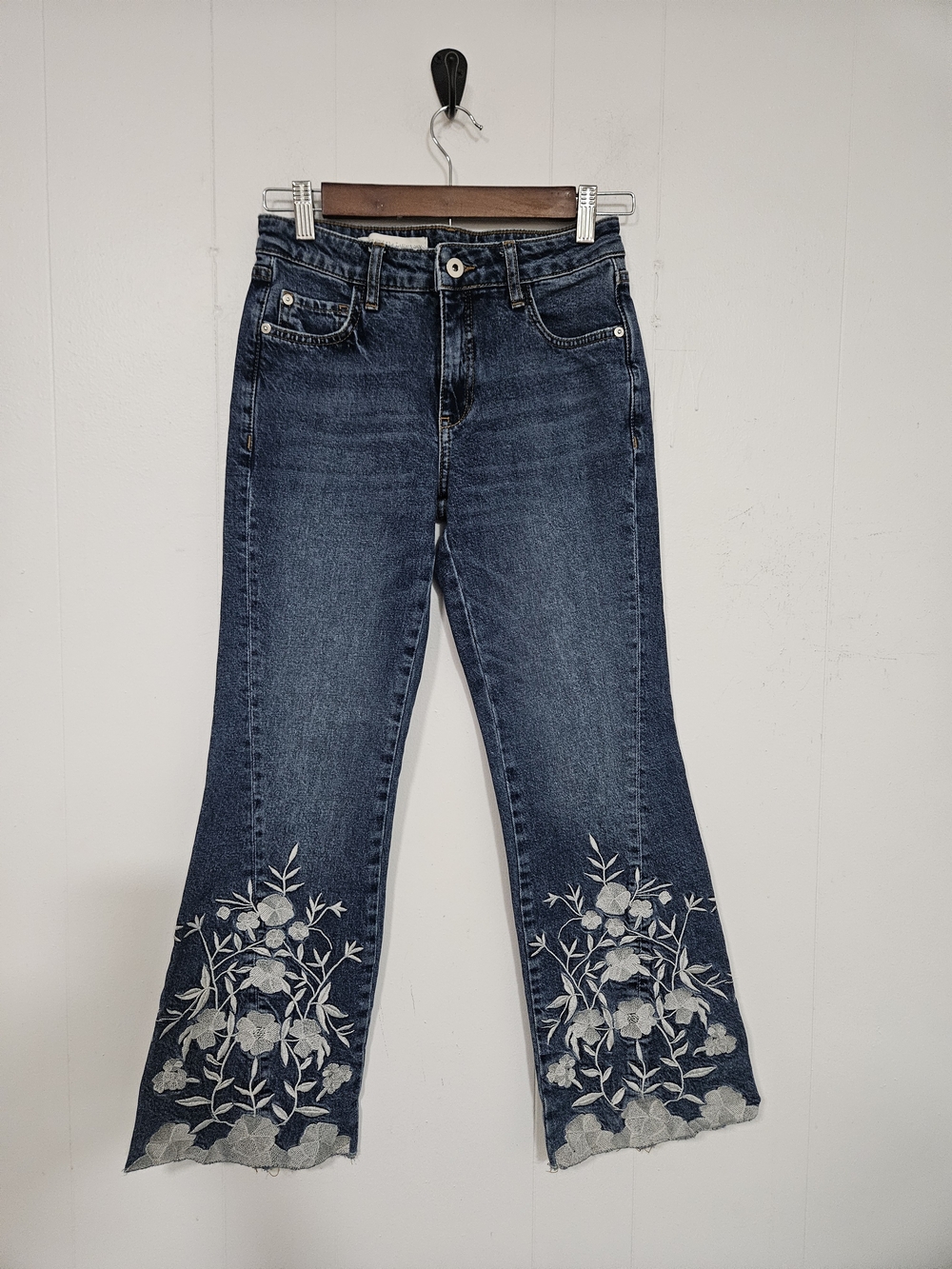 Pilcro High-Rise Cropped Flare Jeans from Anthropologie